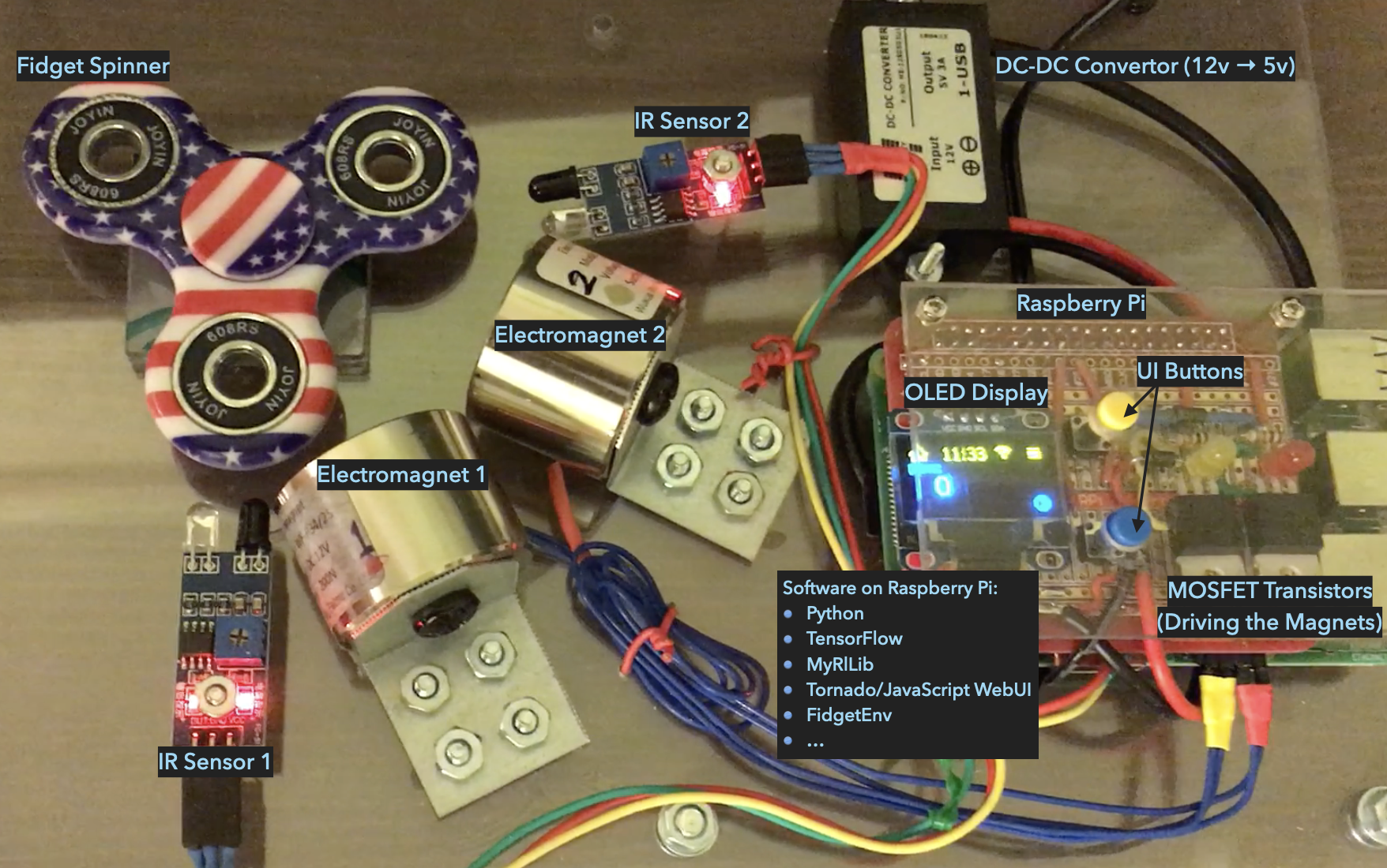 FidgetPi Hardware
